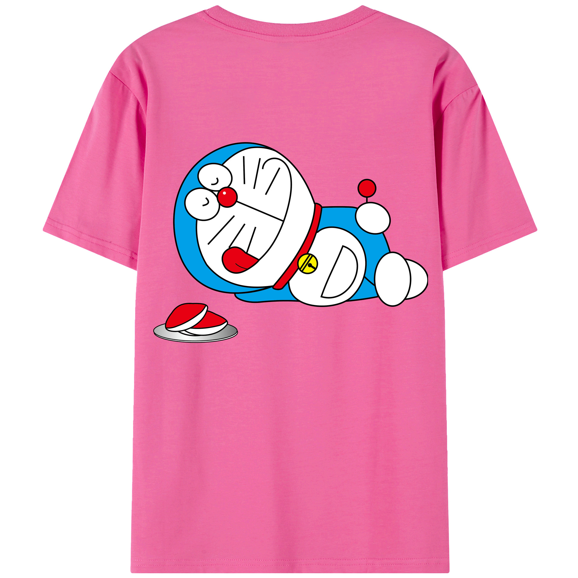 （画像用） ドラえもん Doraemon レディース半袖Tシャツ(バックプリント)